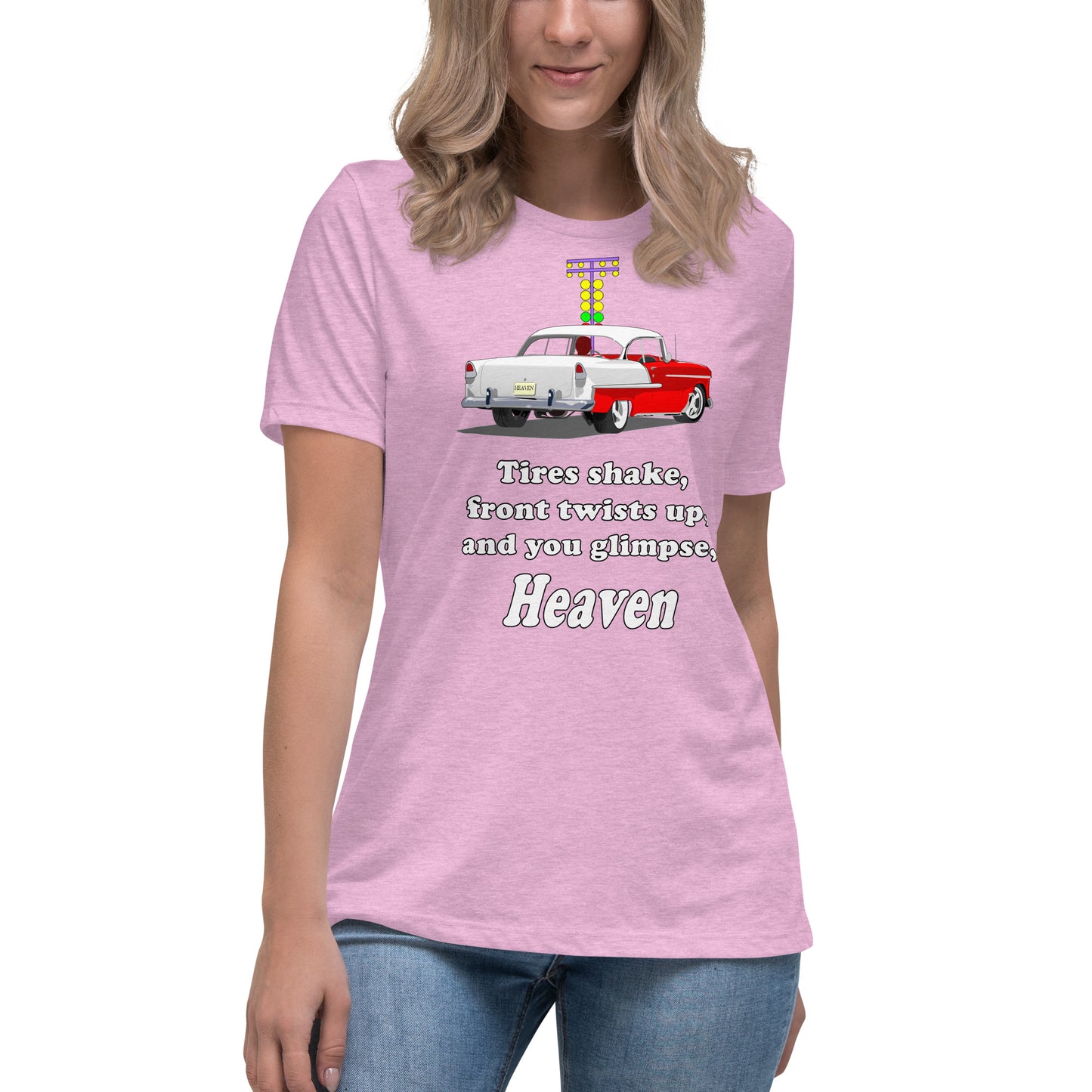 Red 57 Heaven Women's Relaxed T-Shirt