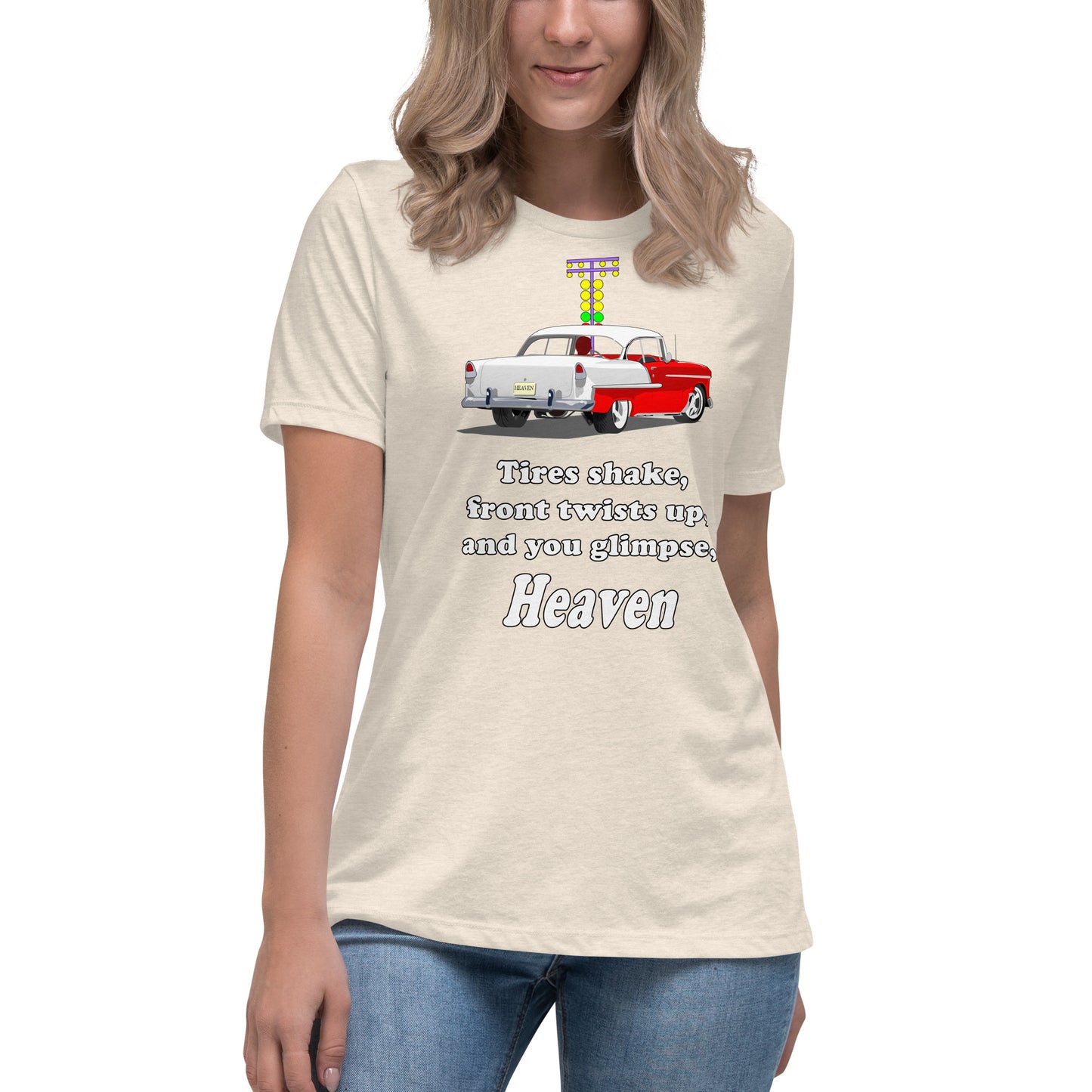 Red 57 Heaven Women's Relaxed T-Shirt